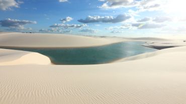LAGOA AZUL - Parque Nacional Len&ccedil;ois Maranhenses 
